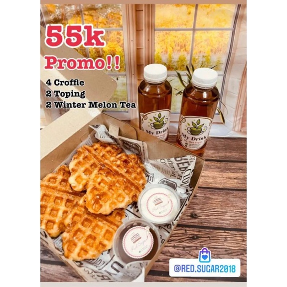 

Promo bundling Croffle + kundur