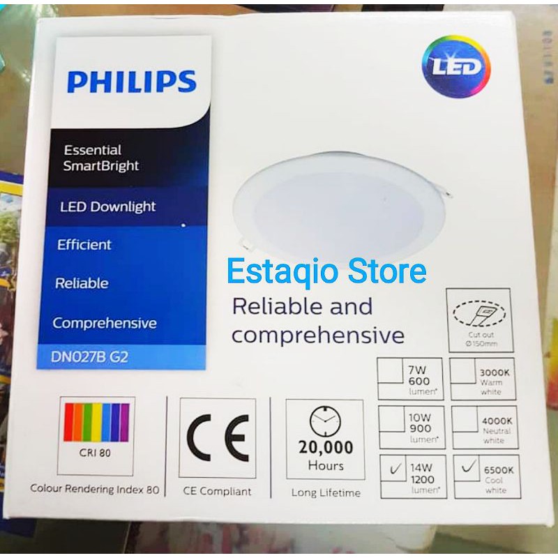 PHILIPS LED DOWNLIGHT DN027B G2 14W
