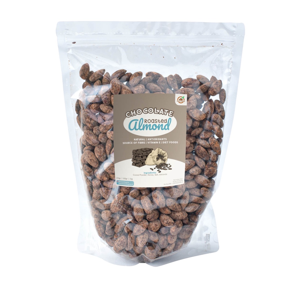 Chocolate Roasted Almond ( Panggang ) 1 Kg