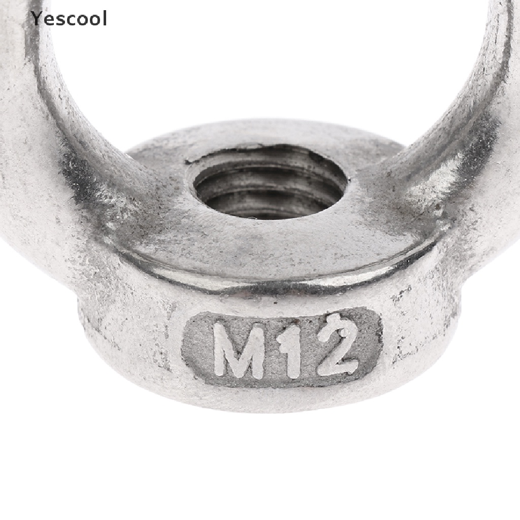 Yescool 2Pcs Sekrup Ring Eyebolt M3 - M12