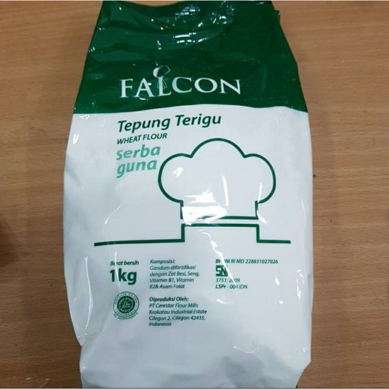 

Tepung Terigu Serbaguna Falcon 1 kg