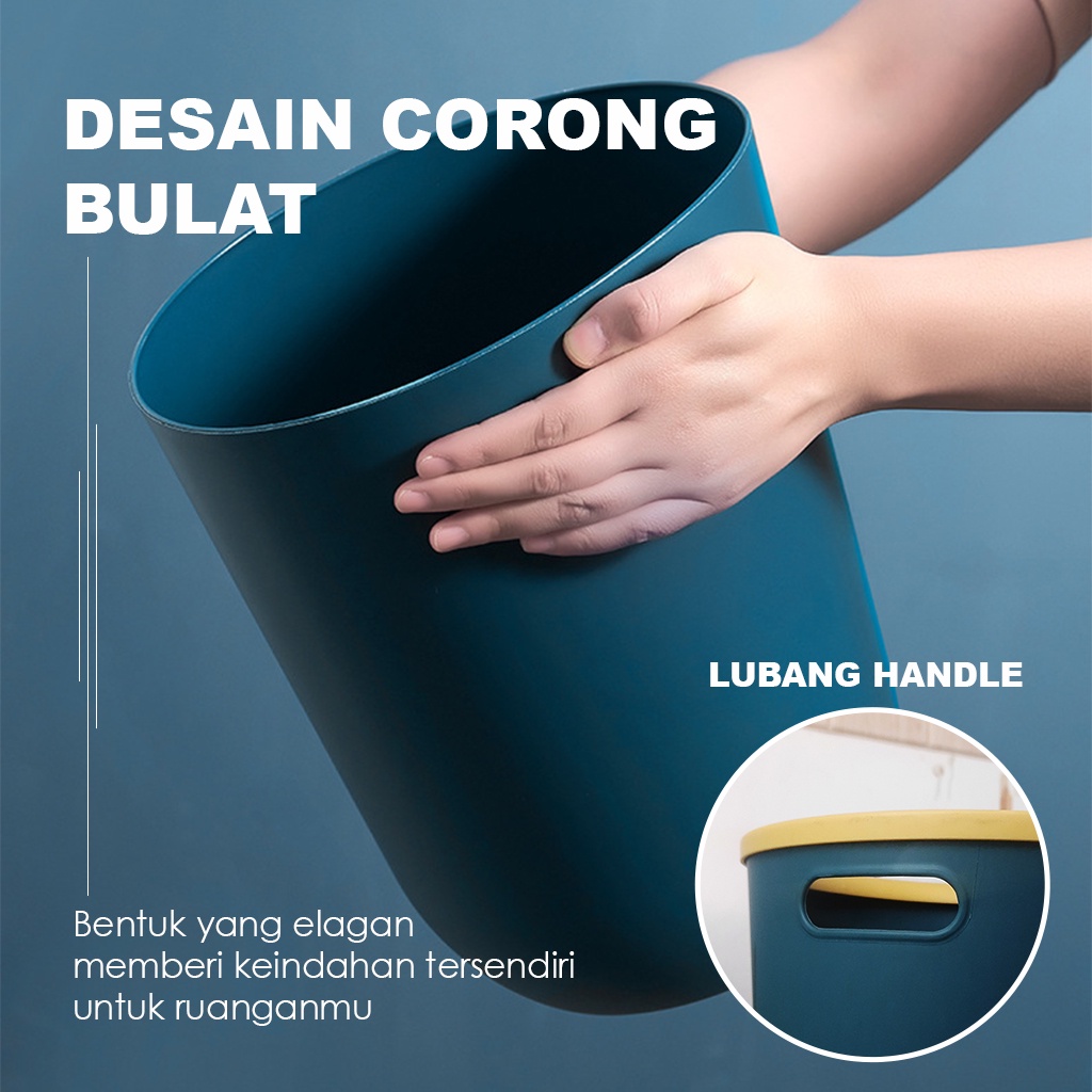 COD - Sampah Modern Bulat Bahan Polypropylene (PP) TB-11