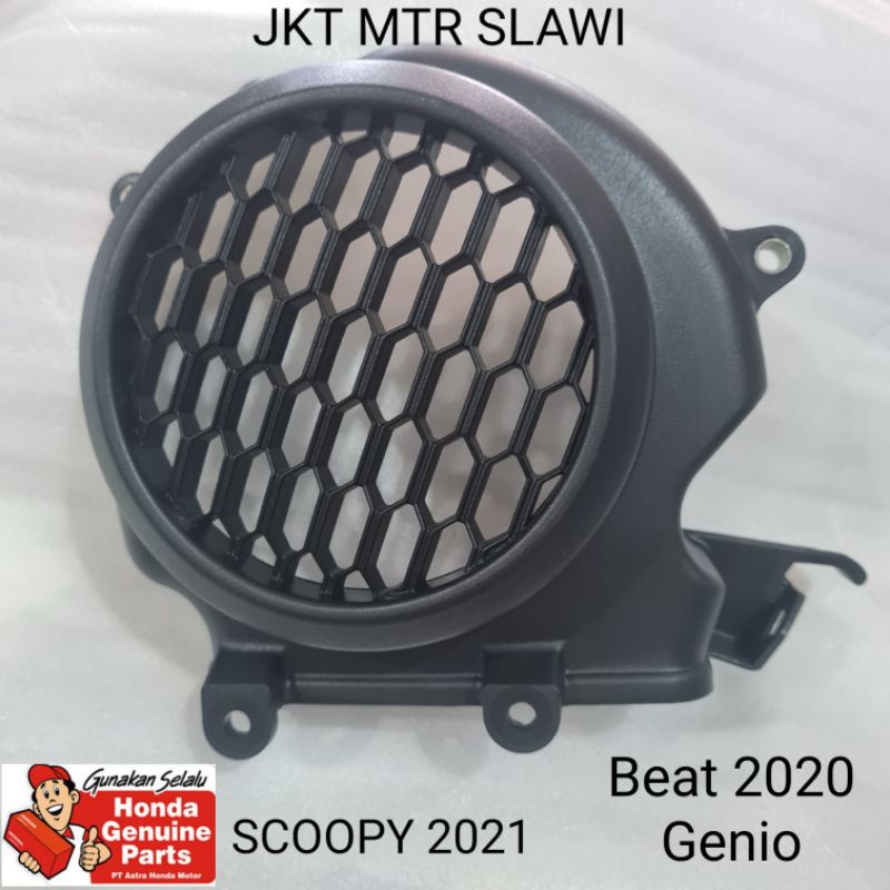 19610-K0J-N01 tutup kipas scoopy prestige 2021-2022 k2f,scoopy prestige, genio, beat deluxe asli hon