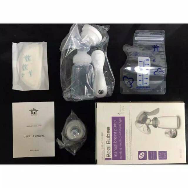 Real Bubee Pompa ASI Elektrik Ganda / Double Electric Breast Pump Real Bubee Double Electric Breast Pump | Pompa ASI Elektrik Ganda - Reguler/manualPOMPA ASI MANUAL BREAST PUMP bonus kantong asi REAL BUBEE Real Bubee Breast Pump Pompa ASI Manual &amp; Elektr