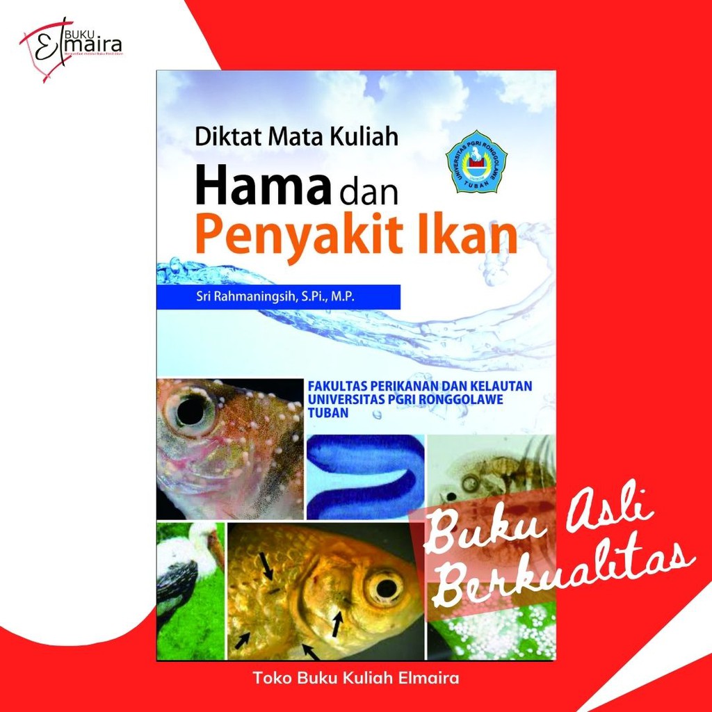Buku Diktat Mata Kuliah Hama dan Penyakit Ikan Deepublish