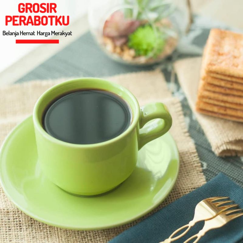 Cangkir Kopi Teh Polos 220ml Satuan | Cup &amp; Saucer Polos | Cangkir Polos Satuan | Cangkir Teh | Cangkir Kopi | Gelas Kopi | Gelas Teh | Cangkir Minimalis | Cangkir Kopi Murah | Cangkir Polos Murah Meriah | Cangkir Kopi Late Art | Coffee Cup Cappucino Cup