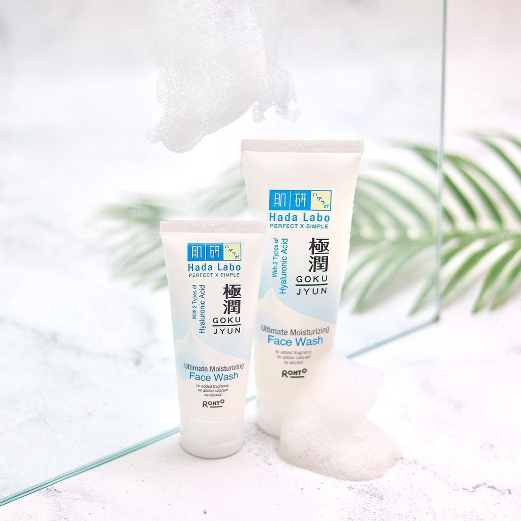 ❤️ Cloudy ❤️ HADA LABO Gokujyun Ultimate Moisturizing FACE WASH / SABUN