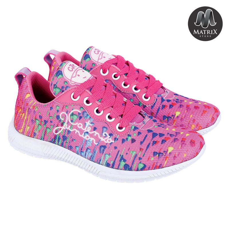 Sepatu Sneaker Anak Perempuan Sporty Cantik - Sepatu Sneakers Anak - Sepatu Anak Perempuan