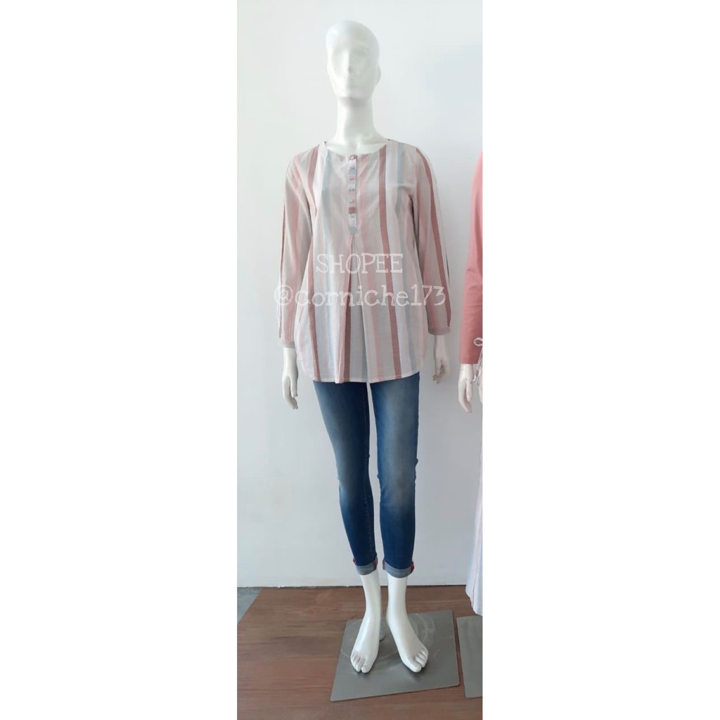 Corniche Luna Blouse Cream - TH231244