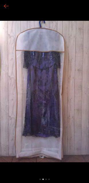 Cover Tas Gaun Wedding / Sarung Tas Baju Pengantin /cover Gantungan Gaun/ Pelindung Baju Gaun 160 Cm