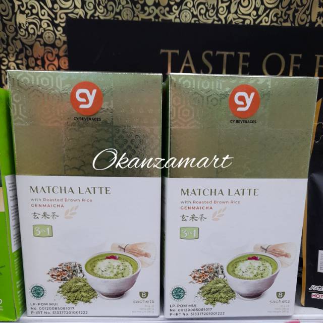 

CY Genmaicha Latte 8x35gr