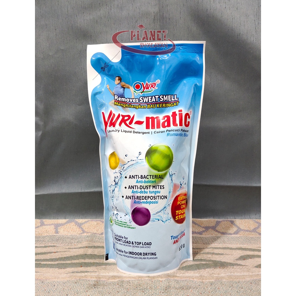 YURI MATIC LAUNDRY LIQUID DETERGENT