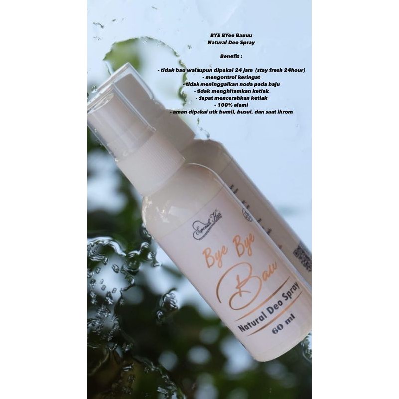 DEODORANT - DEODORANT SPRAY - NATURAL DEODORANT SPRAY