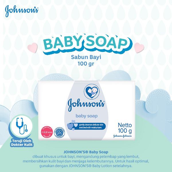 Johnson's Baby Soap Sabun Batang Untuk Bayi