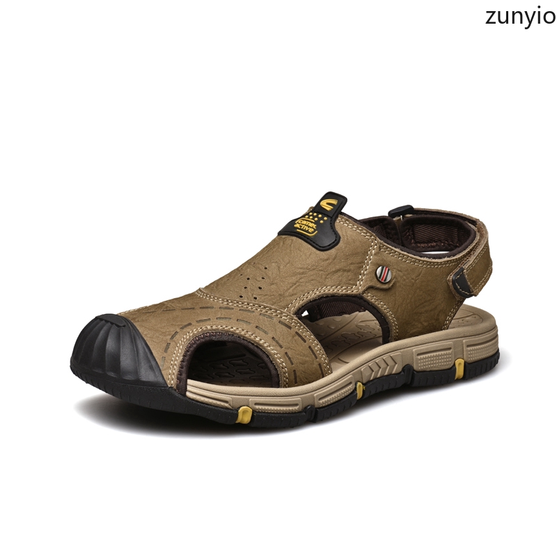Jerman Camel Active 19.297 Fashion Baru Sandal Pria Kasual Brown Putaran Pantai Snadal