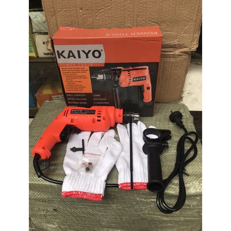 PAKET KAIYO MESIN BOR DAN MESIN GERINDA KAIYO