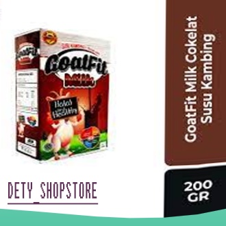 

susu kambing goatfit coklat