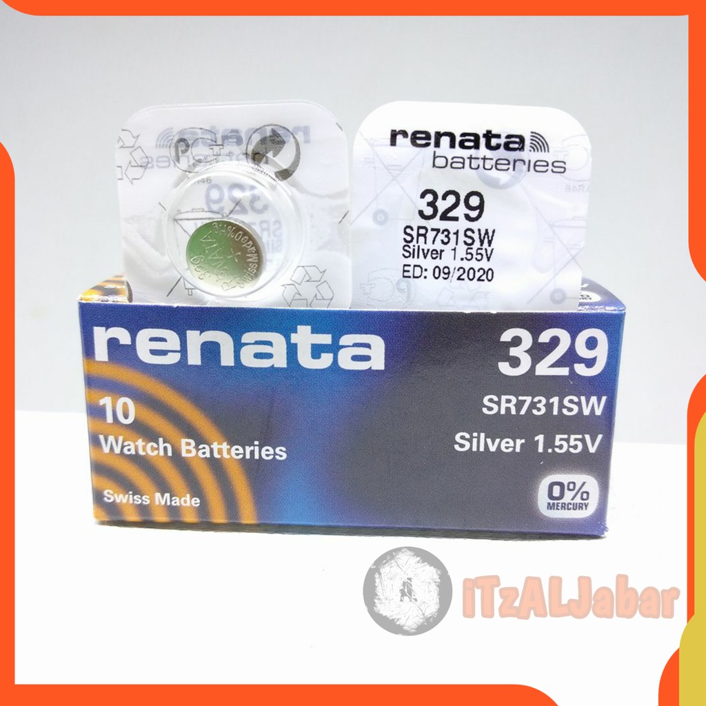 Baterai Renata 329 batre Renata SR731SW Original