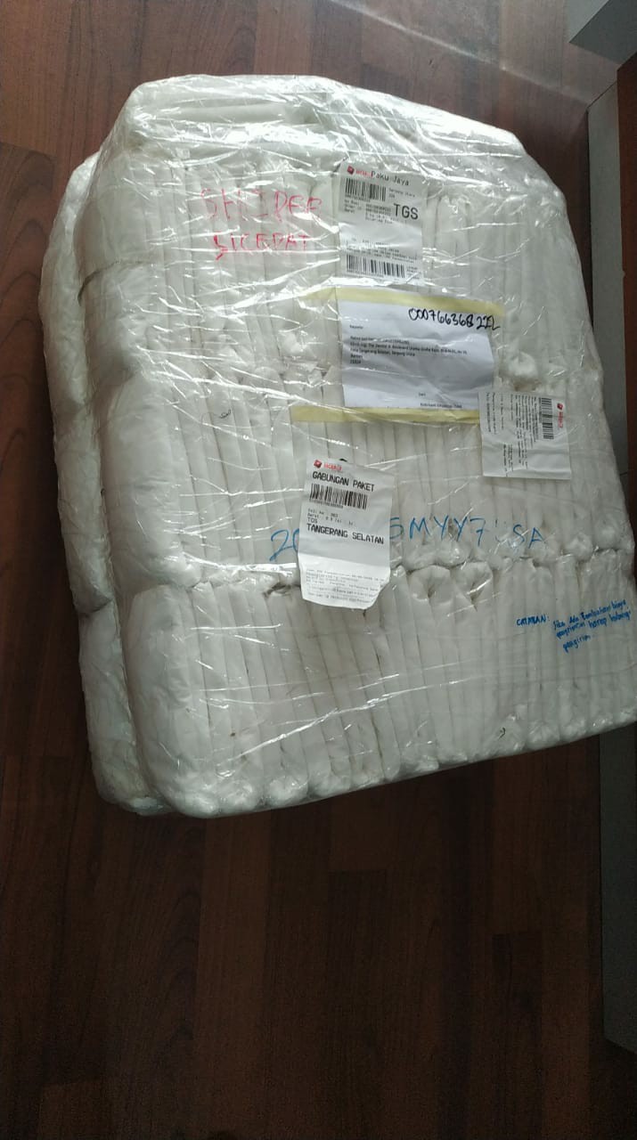 Gaun/ Gown Apd Disposable Disposible Spound Bound 50gsm (putih)