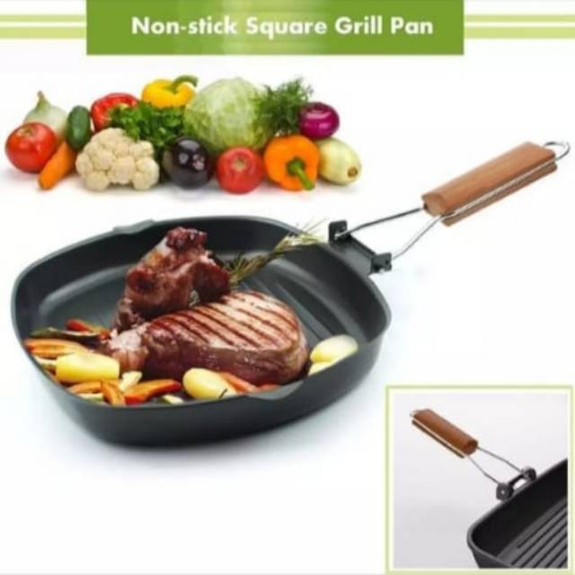 SQUARE GRILL PAN UKURAN 20cM