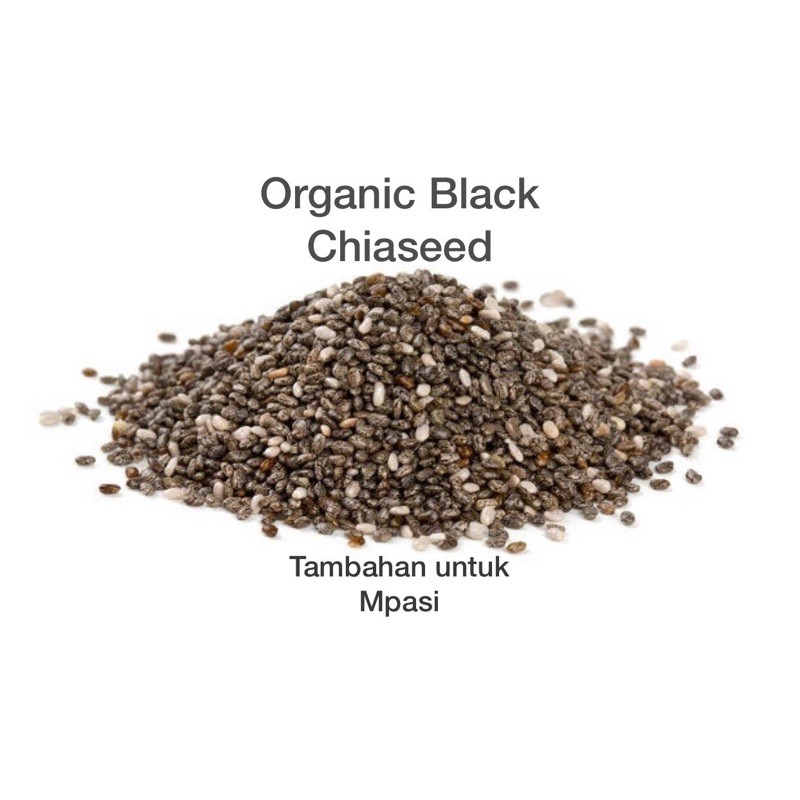 

Organic Black Chia Seed / Seeds Hitam Organik mpasi 50gr