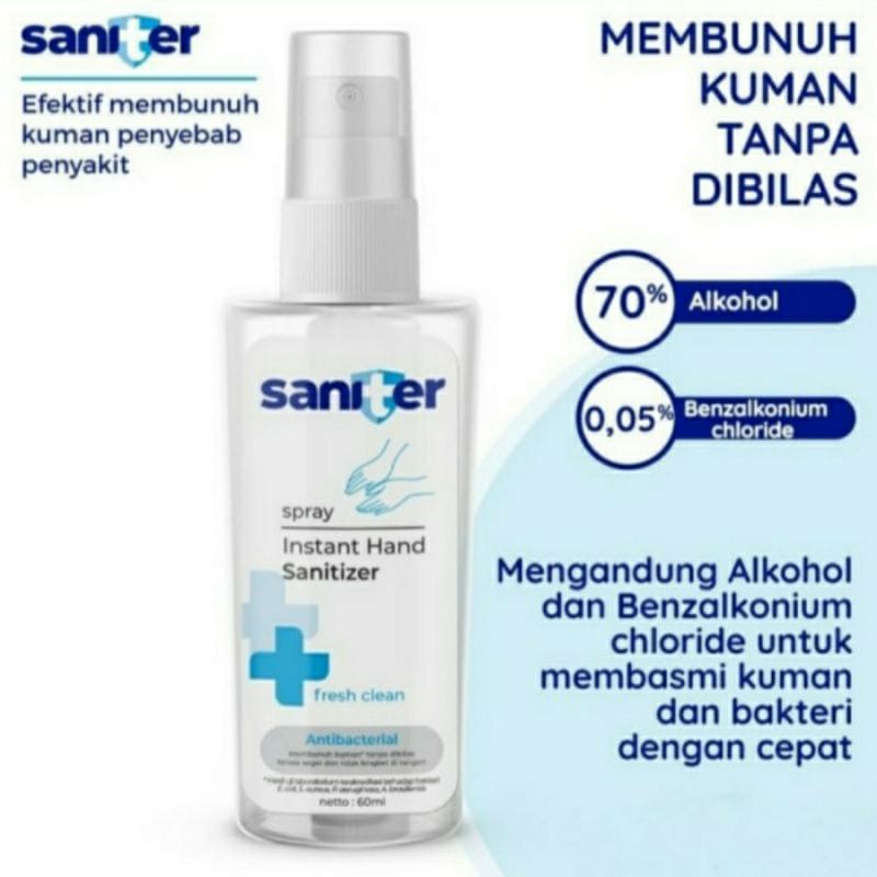 Saniter Handsanitizer Spray 60ml
