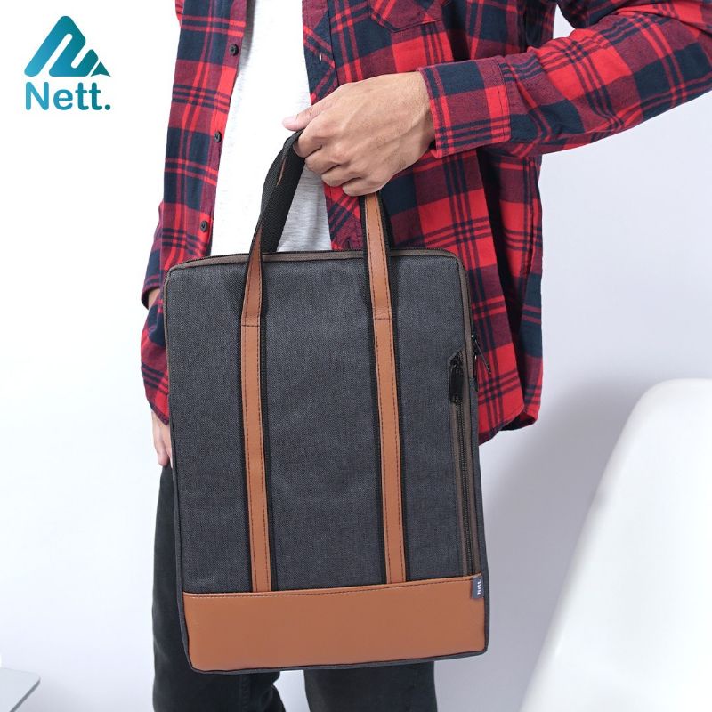 Tas Laptop Stylish model jinjing/tenteng uk 11.6,13,14 dan 15.6 inch