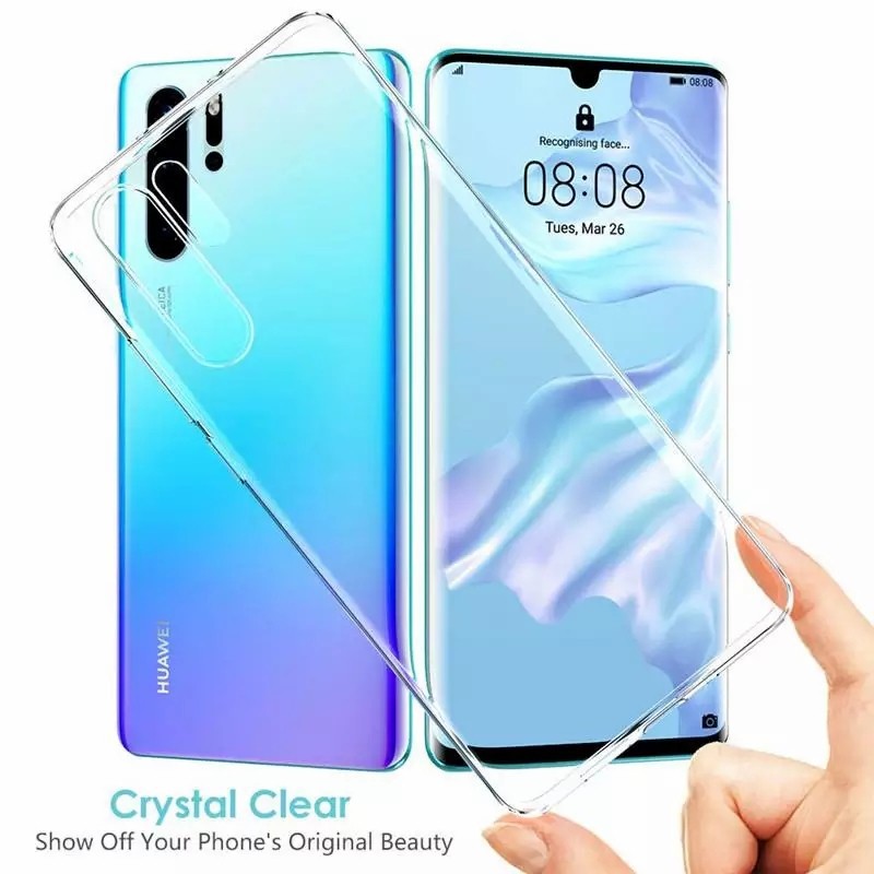 ori CASE HUAWEI P30 PRO ULTRATHIN CLEAR HD TRANSPARAN JELLY CASE