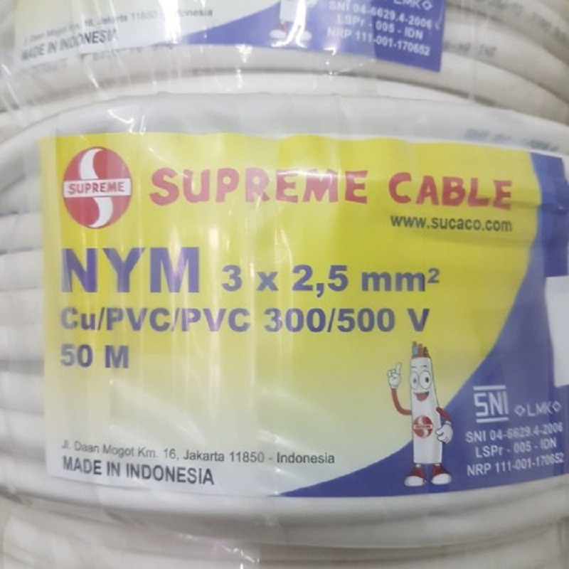 KABEL NYM 3X2.5 50M SUPREME