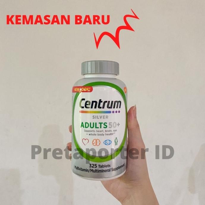 [COD] Centrum Silver Adults 50+ / 325tablets