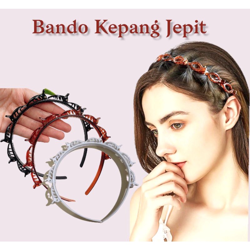 Bando Kepang Jepit Ala Korea