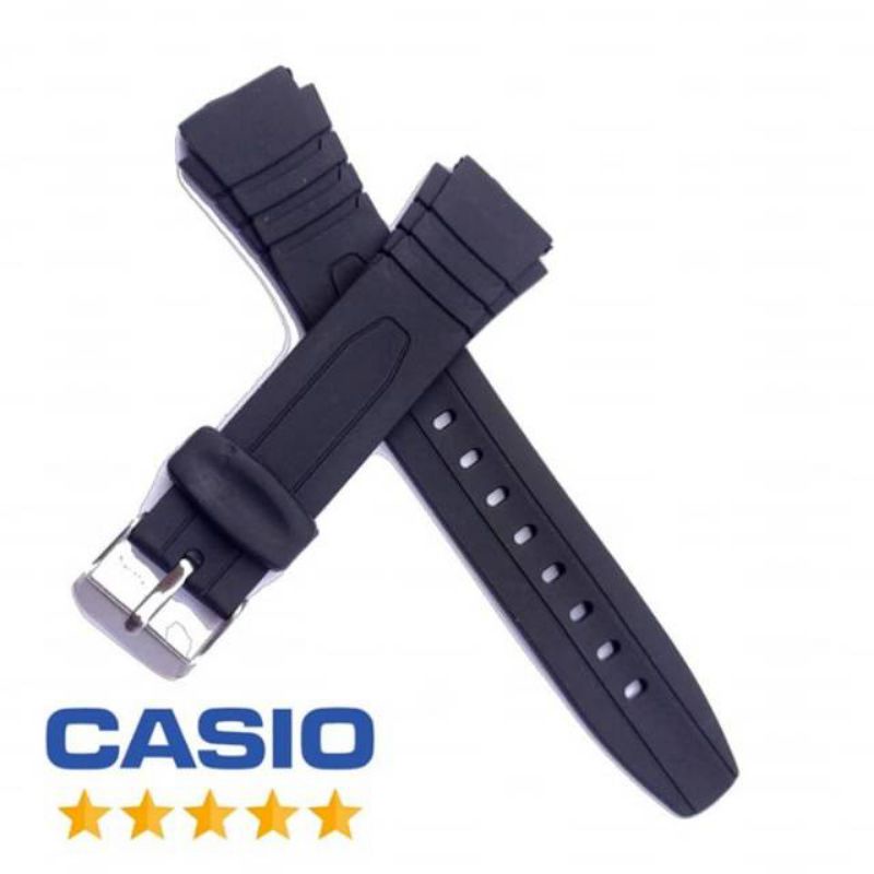 strap tali jam tangan casio aq164 casio AQ-164 rubber tali jam tangan casio