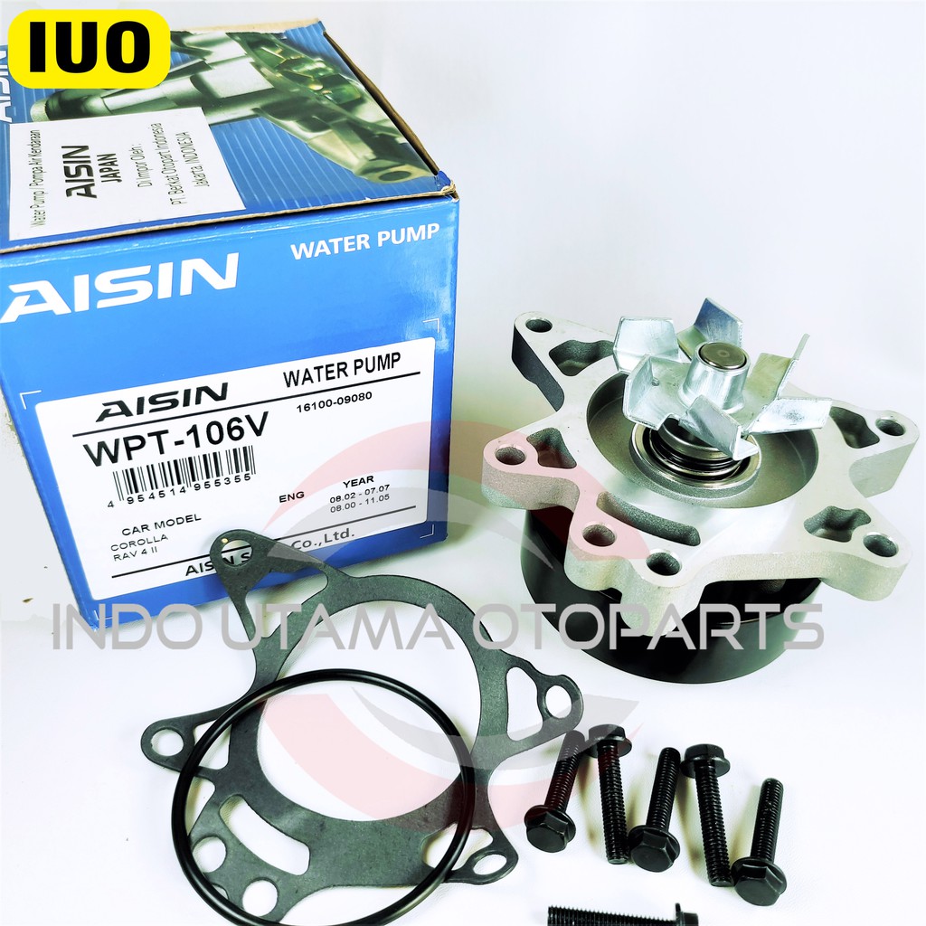 Water Pump Corolla Altis AISIN WPT 106V ORIGINAL