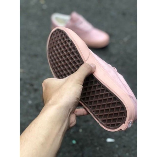 Sepatu Vans Old Skool Women Peach Pink BNIB