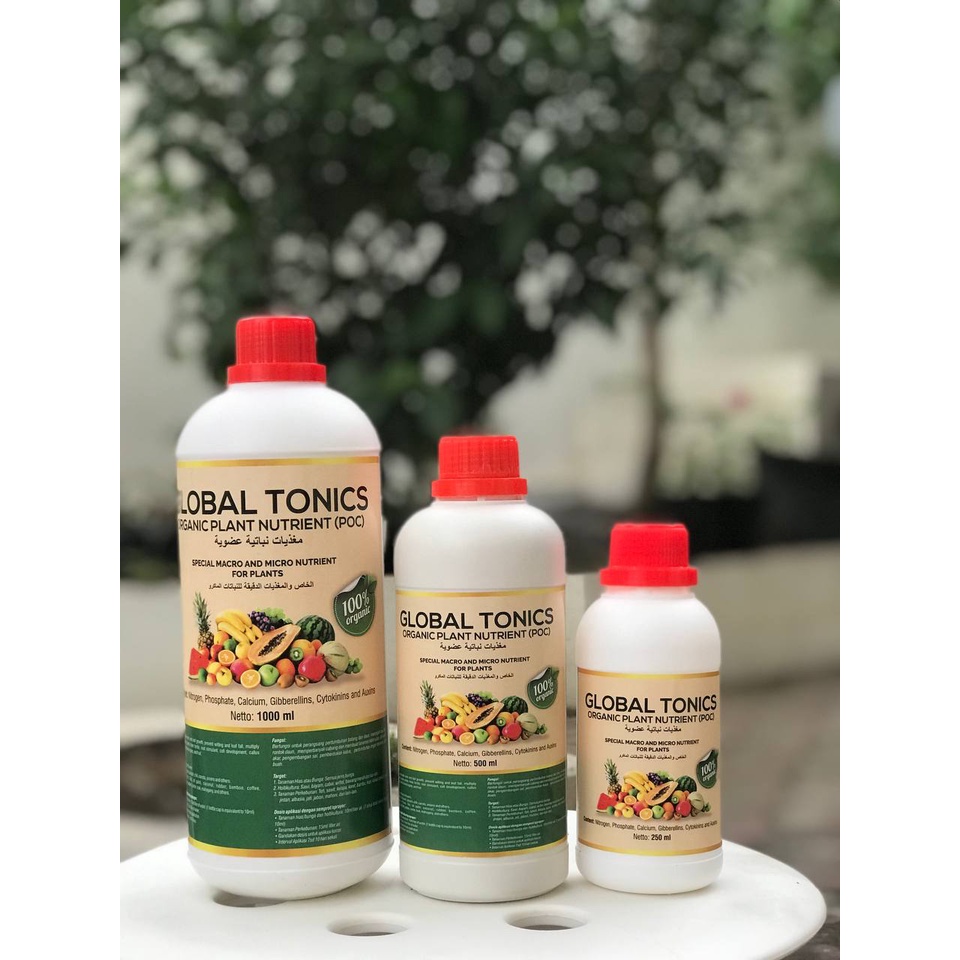 Pupuk organik cair (POC) Global Tonic ZPT Pupuk cair Penunjang hormon 5