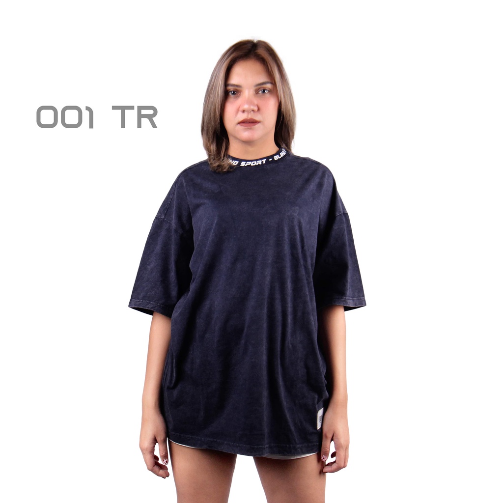 Kaos Washed Oversize Streetwear Pria Wanita Blindsport Washed TR