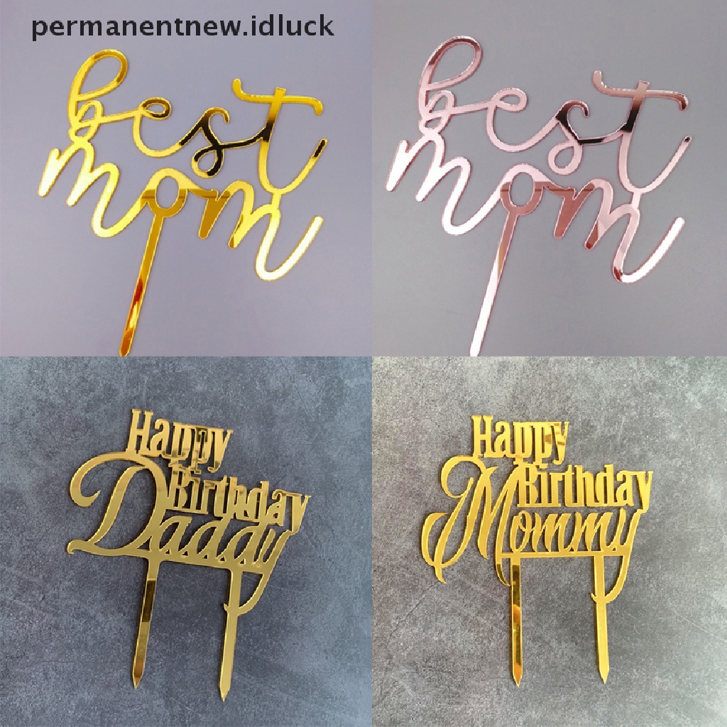 Topper Kue Desain Happy Birthday Mommy Daddy Bahan Akrilik Untuk Dekorasi Pesta  (ID) Buku Novel Dewasa Dalam Bahasa Mandarin