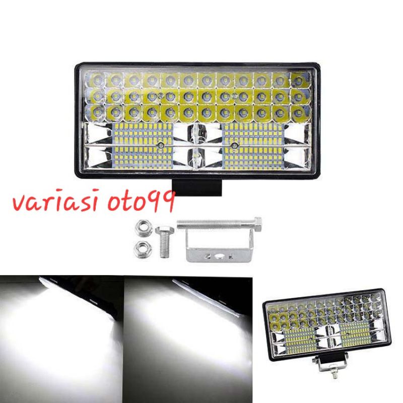 Lampu Tembak Sorot LED Worklight 84 Mata 12V-24V Lampu Sorot Mobil