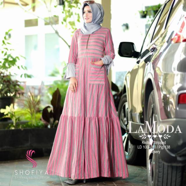 Gamis Muslimah Terbaru LaModa Ori Shofiya