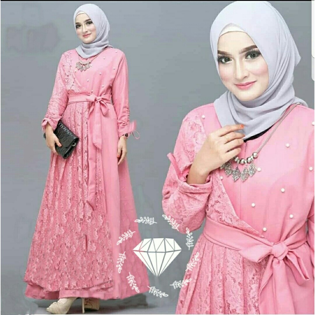 MAXI LILIA BRUKAT 4Warna