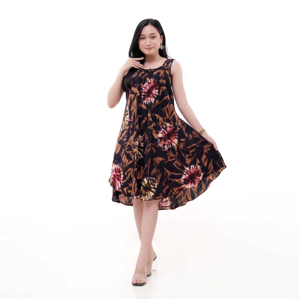 Hommy Dress  Daster Kensy Jumputan  Klok Shopee Indonesia