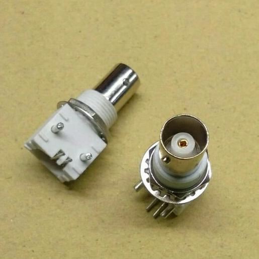 Socket Connector Bnc Pcb Konektor Rf Coaxial Sale