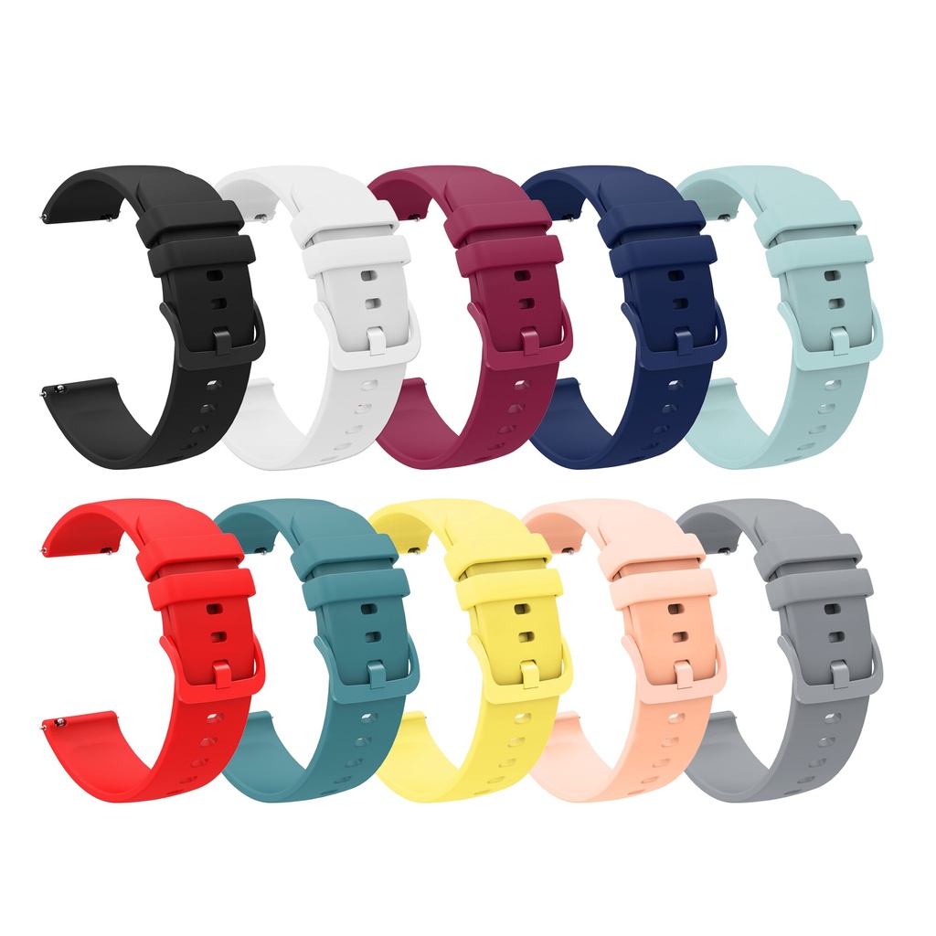 Silvertech Strap Universal 22Mm untuk Samsung Galaxy / Huami Amazfit /Jam Huawei /Garmin /Ticwatch / dan jam Universal 22mm