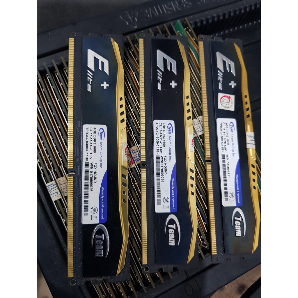 RAM MEMORI PC KOMPUTER TEAM ELITE 4GB DDR3 1600