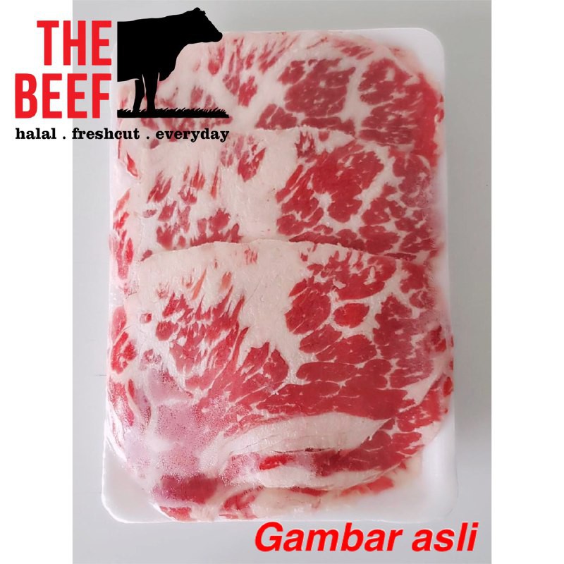 

Premium Chuck Rest / Outside Wagyu Slice - Daging Slice Wagyu AUS 500g