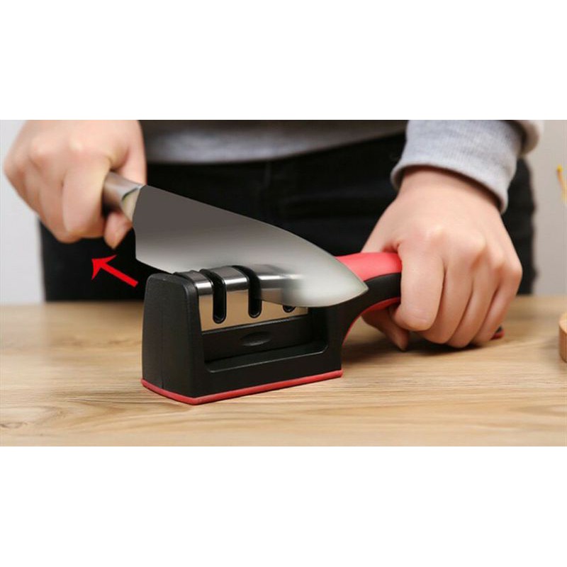 ALAT PENGASAH PISAU TAJAM DALAM 5 DETIK ASAHAN KNIFE SHARPNER IMPORT MURAH DAPUR PROFESIONAL