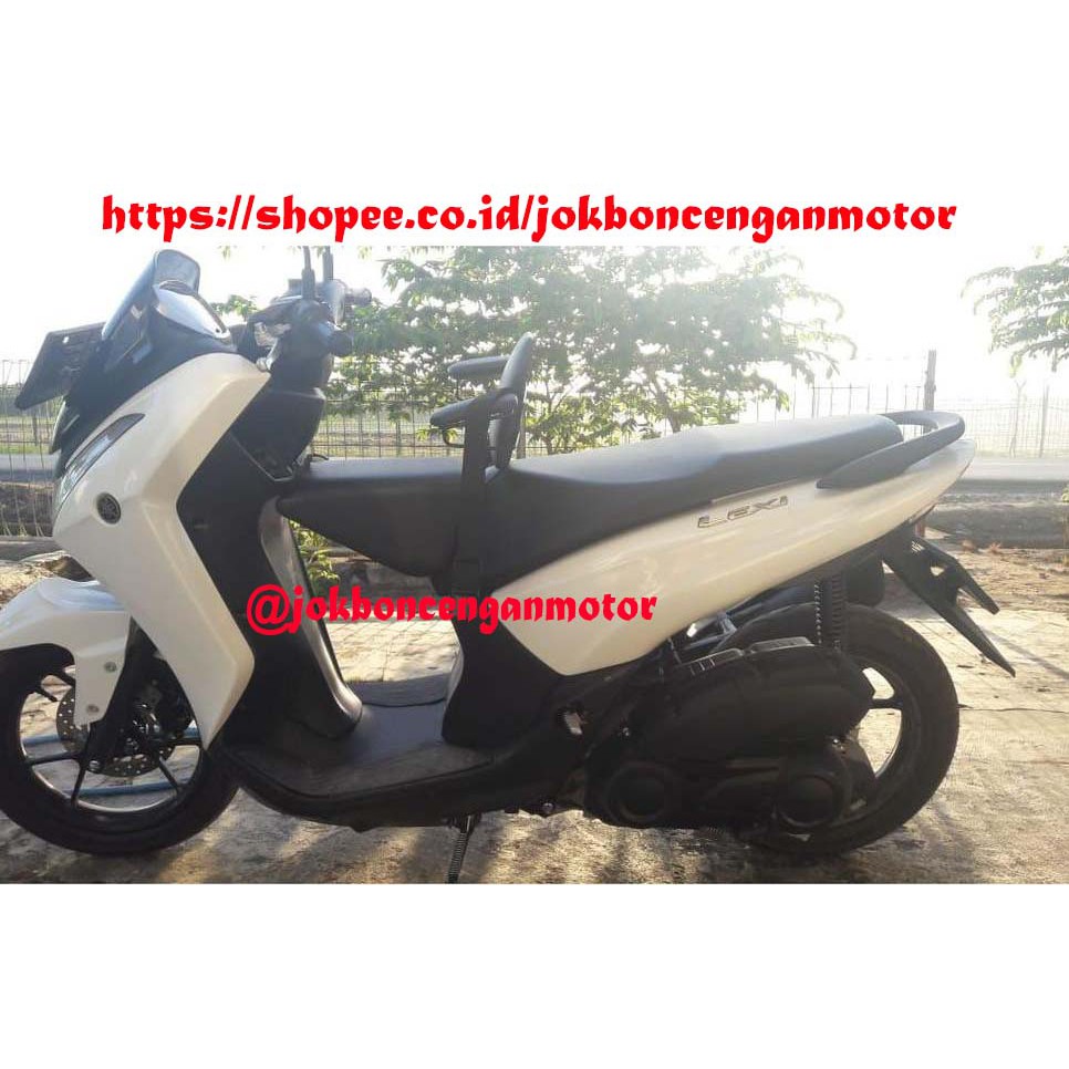 KURSI BONCENGAN ANAK YAMAHA LEXI KOMPLIT SANDARAN PUNGGUNG DAN TANGAN