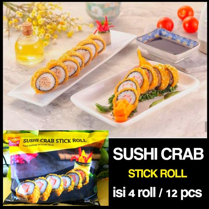 

Sushi Crab Stick Roll Queen Food Sushi isi 4 Roll