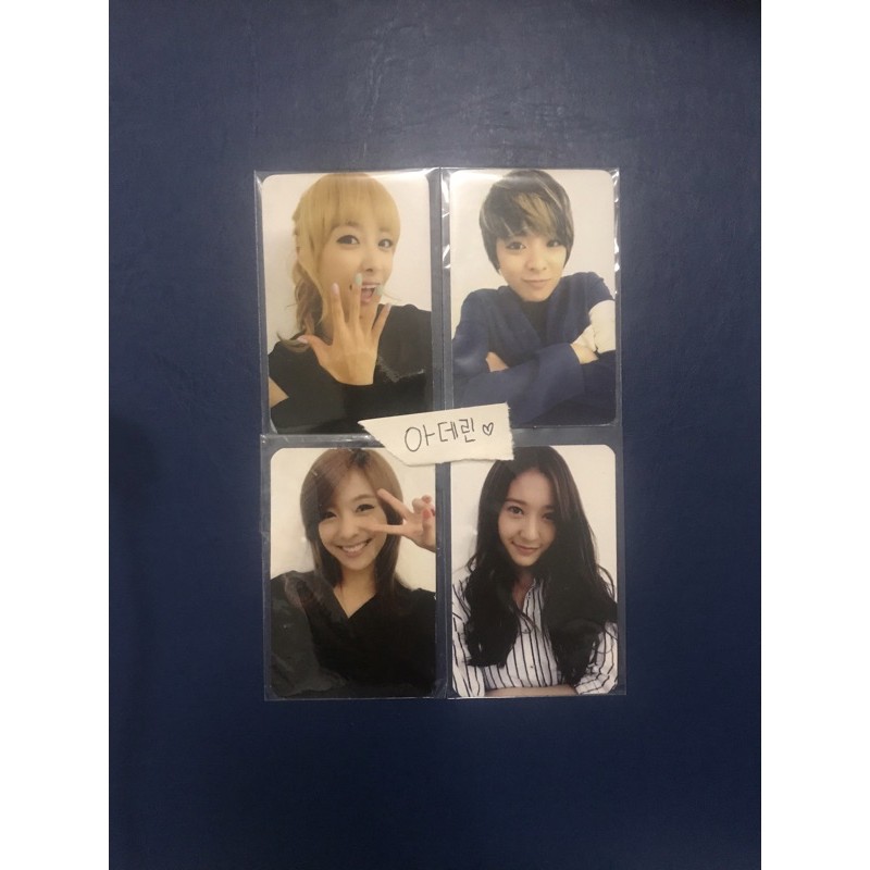 [CLEARANCE SALE] F(X) OFFICIAL PHOTOCARD PC ELECTRIC SHOCK ERA VICTORIA AMBER LUNA KRYSTAL
