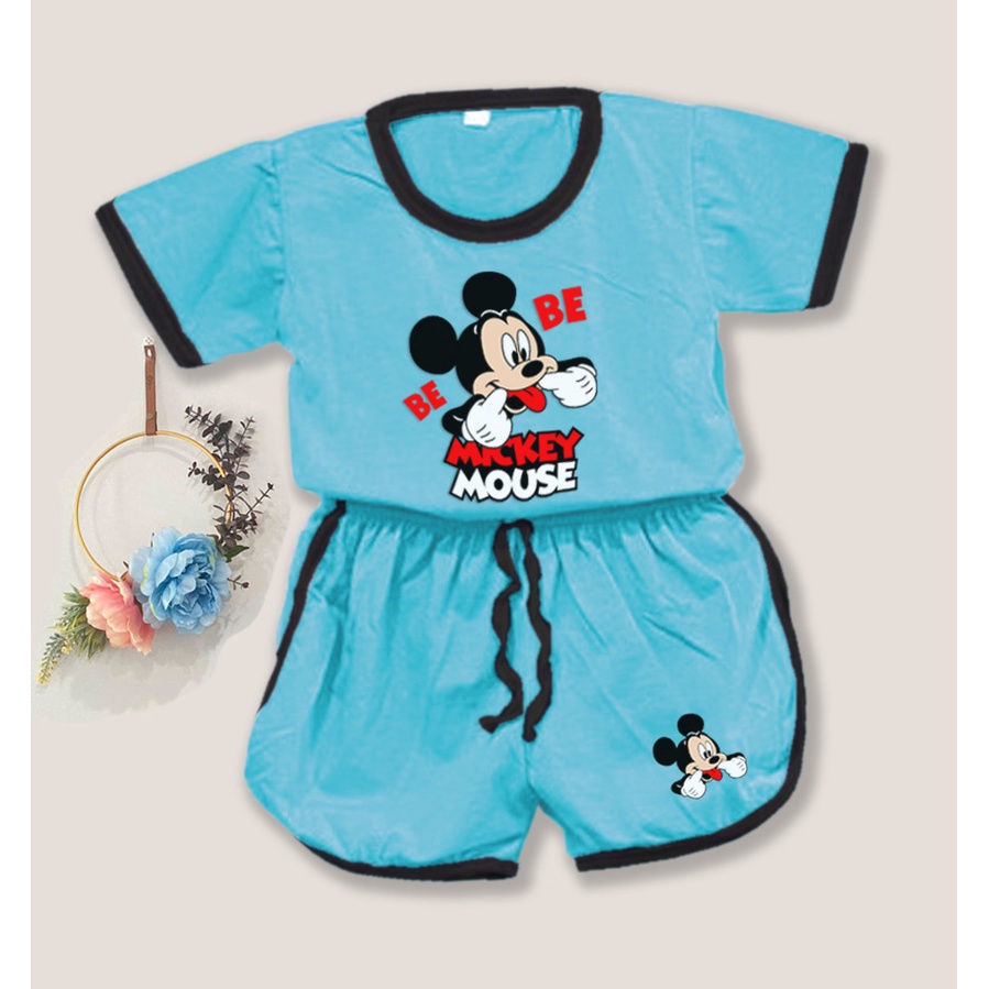 SF - Setelan Playset Cupa Cup Baju Anak Karakter / Set Anak Balita Karakter / Setelan Anak Unisex-4